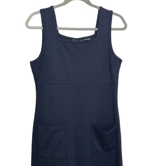 Liz Claiborne Blue Midi Dress(Size Small) - Picture 4 of 5